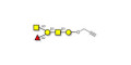 Blood group A antigen pentaose type 4 with terminal alkyne (Linker-CΞCH B) - Blood group A antigen pentaose type IV; Blood group A antigen pentasaccharide type IV; Blood group A antigen pentasaccharide type 4; A-pentasaccharide type 4