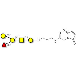 Blood group B antigen pentaose type 4 linked to maleimide (Linker-MAL A)