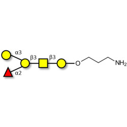 Blood group B antigen pentaose type 4 with free terminal amine (Linker-NH2 A)