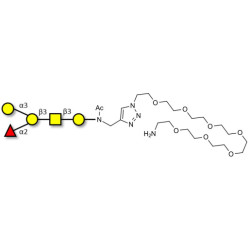 Blood group B antigen pentaose type 4 with free terminal amine (Linker-NH2 C)