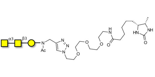 Forssman antigen triose linked to desthiobiotin (Linker-DBT-A)