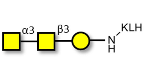 Forssman antigen triose grafted on KLH