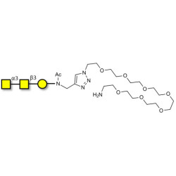 Forssman antigen triose with free terminal amine (Linker-NH2 C)