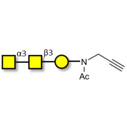 Forssman antigen triose with terminal alkyne (Linker-CΞCH A)