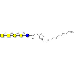 Isoforssman antigen pentaose with free terminal amine (Linker-NH2 B)