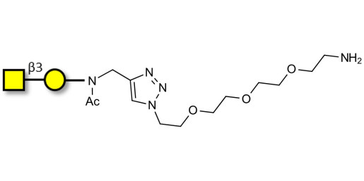 Gb4 Globoside terminal with free terminal amine (Linker-NH2 B)