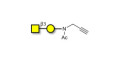 Gb4 Globoside terminal with terminal alkyne (Linker-CΞCH A)