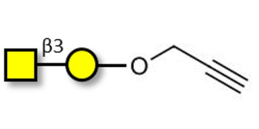 Gb4 Globoside terminal with terminal alkyne (Linker-CΞCH B)