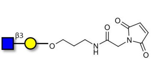 GlcNAcβ1-3Gal linked to maleimide (Linker-MAL A)