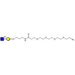 GlcNAcβ1-3Gal with terminal azide (Linker-N3 A)