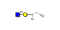 GlcNAcβ1-3Gal with terminal alkyne (Linker-CΞCH A)