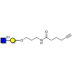 GlcNAcβ1-3Gal with terminal alkyne (Linker-CΞCH C)