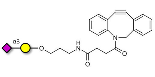 GM4 Ganglioside oligosaccharide with DBCO (Linker-DBCO A) - 3-Sialylgalactose