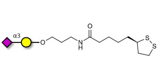 GM4 Ganglioside oligosaccharide with cyclic di-thiol (Linker-LIPO A) - 3-Sialylgalactose
