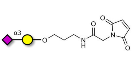GM4 Ganglioside oligosaccharide linked to maleimide (Linker-MAL A) - 3-Sialylgalactose
