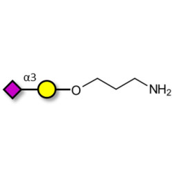 GM4 Ganglioside oligosaccharide with free terminal amine (Linker-NH2 A)