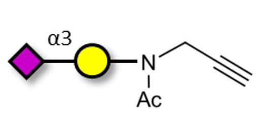 GM4 Ganglioside oligosaccharide with terminal alkyne (Linker-CΞCH A) - 3-Sialylgalactose
