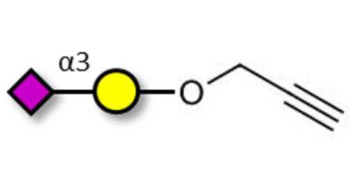 GM4 Ganglioside oligosaccharide with terminal alkyne (Linker-CΞCH B) - 3-Sialylgalactose