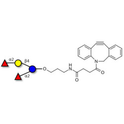 2',2-Difucosyllactose with DBCO (Linker-DBCO A)