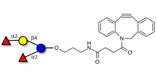 2',2-Difucosyllactose with DBCO (Linker-DBCO A) - 2',2-DFL