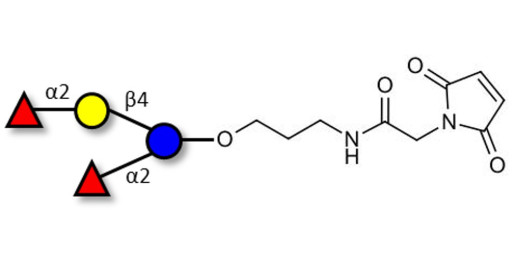 2',2-Difucosyllactose linked to maleimide (Linker-MAL A) - 2',2-DFL