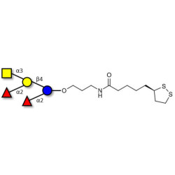 Fucosyl A antigen pentaose type 6 with cyclic di-thiol (Linker-LIPO A)