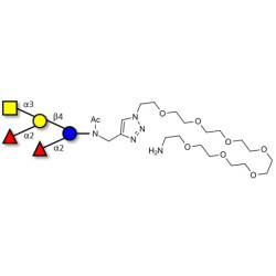 Fucosyl A antigen pentaose type 6 with free terminal amine (Linker-NH2 C)