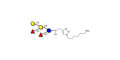 Fucosyl B antigen pentaose type 6 with free terminal amine (Linker-NH2 D)