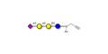 Sialylated globotriose with terminal alkyne (Linker-CΞCH A) - 3Sialyl-Gb3