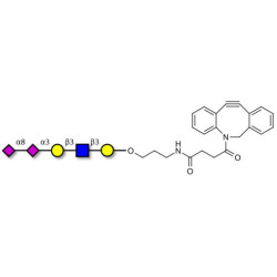 Disialylated pentaose type 1 with DBCO (Linker-DBCO A)
