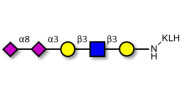 Disialylated pentaose type...