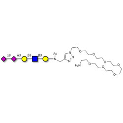 Disialylated pentaose type 1 with free terminal amine (Linker-NH2 C)