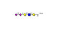 Disialylated pentaose type 1 grafted on OVA