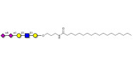 Disialylated pentaose type...