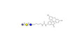 Glucuronyl-lactose linked to fluorescein (Linker-FLUO A) - HNK 1 epitope precursor