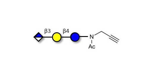 Glucuronyl-lactose with terminal alkyne (Linker-CΞCH A) - HNK 1 epitope precursor