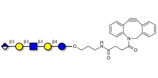 Glucuronyl-Lacto-N-tetraose with DBCO (Linker-DBCO A) - Glucuronyl-LNT