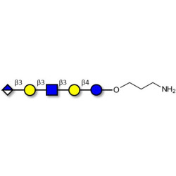 Glucuronyl-Lacto-N-tetraose with free terminal amine (Linker-NH2 A)