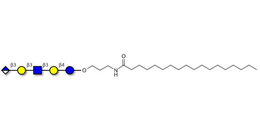 Glucuronyl-Lacto-N-tetraose with stearic chain (Linker-STEA A) - Glucuronyl-LNT