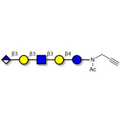 Glucuronyl-Lacto-N-tetraose with terminal alkyne (Linker-CΞCH A)