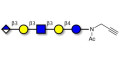 Glucuronyl-Lacto-N-tetraose with terminal alkyne (Linker-CΞCH A) - Glucuronyl-LNT