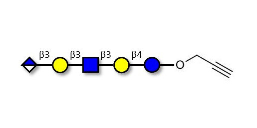 Glucuronyl-Lacto-N-tetraose with terminal alkyne (Linker-CΞCH B) - Glucuronyl-LNT