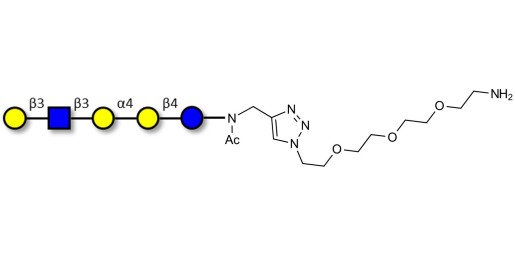 Globopentaose (Gb5) analogue type 1 with free terminal amine (Linker-NH2 B) - Gb5 analogue type 1