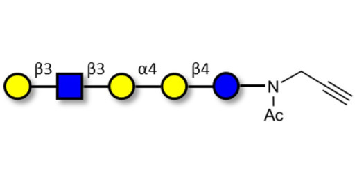 Globopentaose (Gb5) analogue type 1 with terminal alkyne (Linker-CΞCH A) - Gb5 analogue type 1