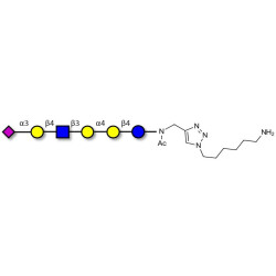 Stage-Specific Embryonic Antigen-4 (SSEA-4) hexaose analogue type 2 with free terminal amine (Linker-NH2 D)