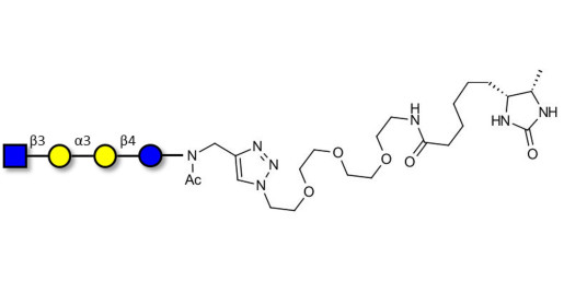 Isoglobotetraose (iGb4) analogue linked to desthiobiotin (Linker-DBT-A) - iGb4 analogue