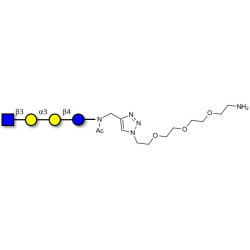 Isoglobotetraose (iGb4) analogue with free terminal amine (Linker-NH2 B)