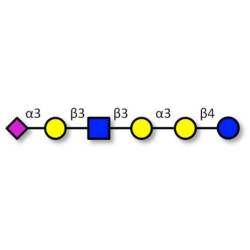 Sialylated isoglobopentaose (Sialylated iGb5) analogue type 1 (>90% NMR)