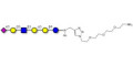 Sialylated isoglobopentaose (Sialylated iGb5) analogue type 1 with free terminal amine (Linker-NH2 B) - Sialylated iGb5 analogue type 1