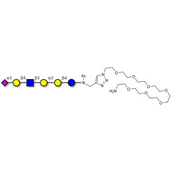 Sialylated isoglobopentaose (Sialylated iGb5) analogue type 2 with free terminal amine (Linker-NH2 C)